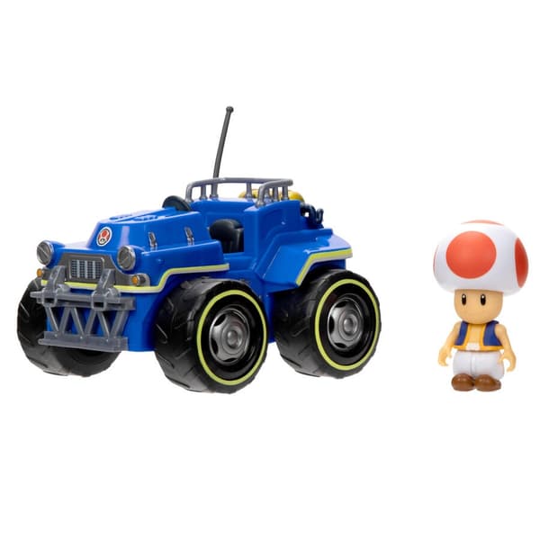 Toad Kart figur, 7 cm samlelegetøj til Mario Kart fans