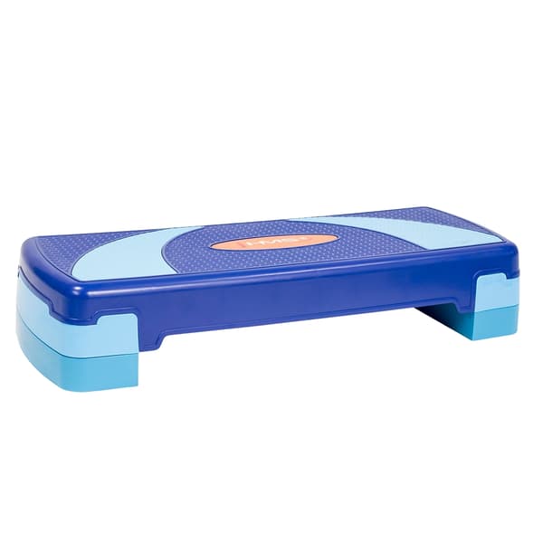 Aerobic Step Platform, sininen, säädettävä korkeus