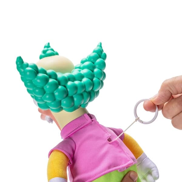 Krusty The Clown Talking Doll, 44 cm interaktivt legetøj