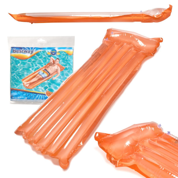 BESTWAY 44013 Oppustelig bademadras orange