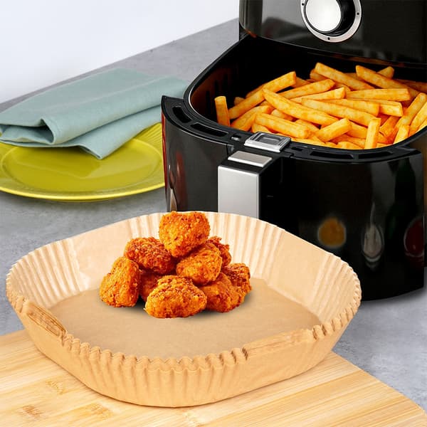 Air Fryer pappersfoder, fyrkantiga, 23x23 cm, 50 st