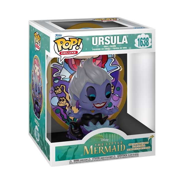 Ursula Deluxe Vinylfigur – Den lilla sjöjungfrun i målat glas