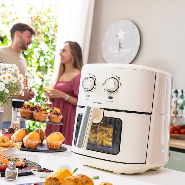 Ilmakeitin InnovaGoods Vynner Pro 6500 Kerma 1700 W 6,5 L Ruostumaton teräs