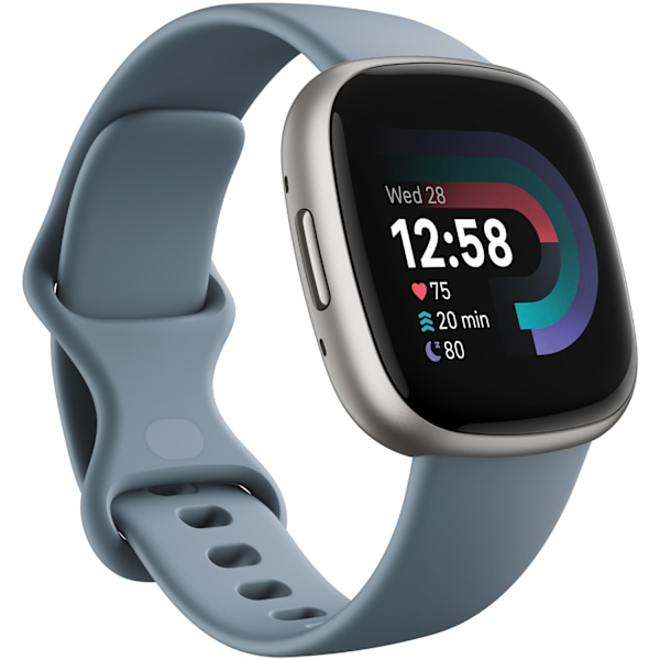 Versa 4, Waterfall Blue/Platinum Platina