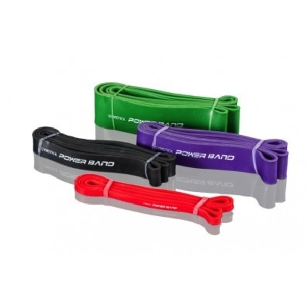 Gymstick Power Band - power gummibånd medium/sort