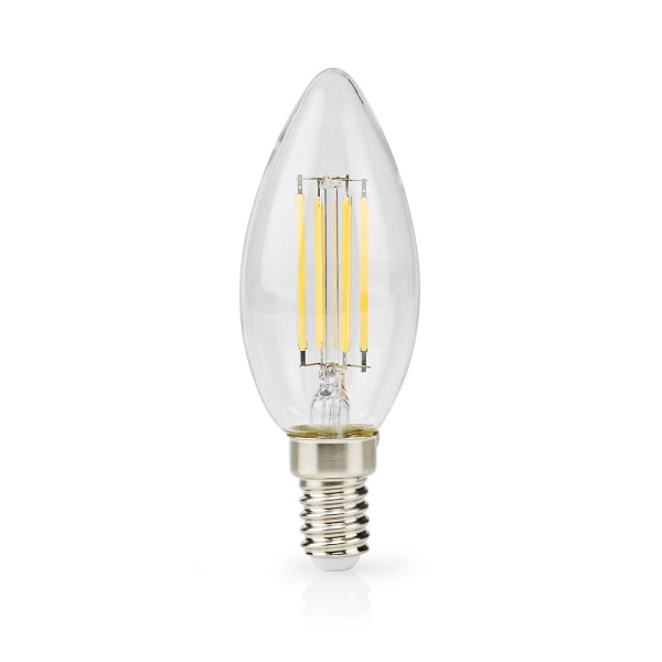 LED-lampe Pære E14 | Stearinlys | 4.5 W | 470 lm | 2700 K | Dimb