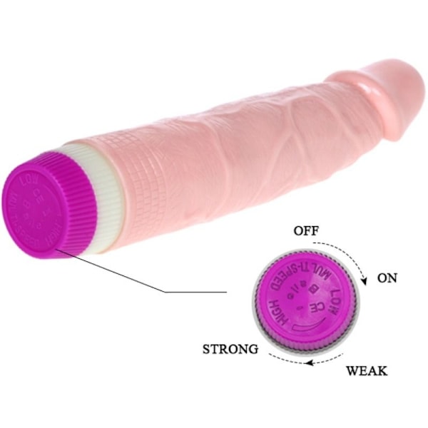 Baile - Realistisk vibrator för nybörjare 21,5 Cm