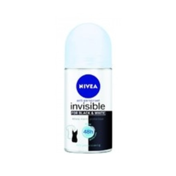 Nivea - Invisible For Black & White Pure Roll-on Antiperspirant 50ml