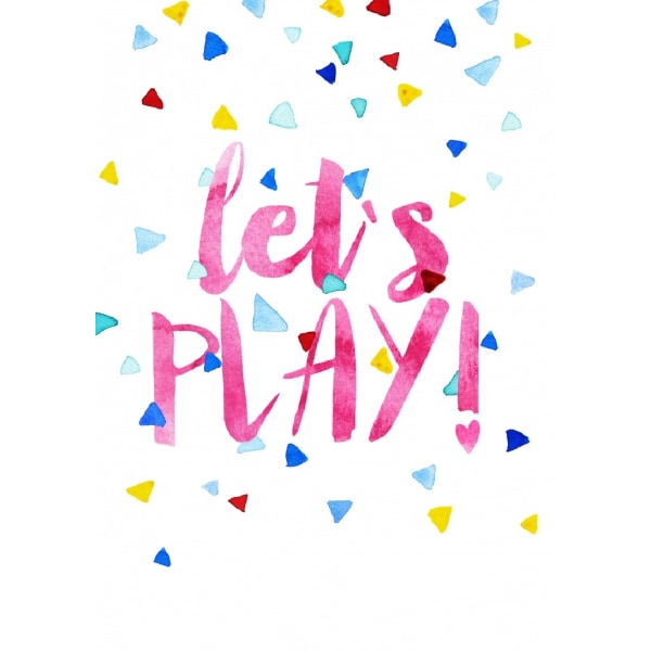 Let`S Play! - 50x70 cm