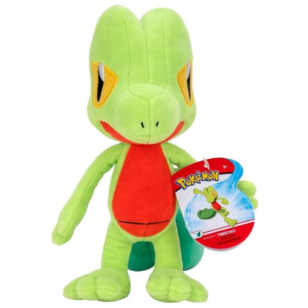 Treecko plyslegetøj 20 cm - Blødt, kælent, perfekt til samlere