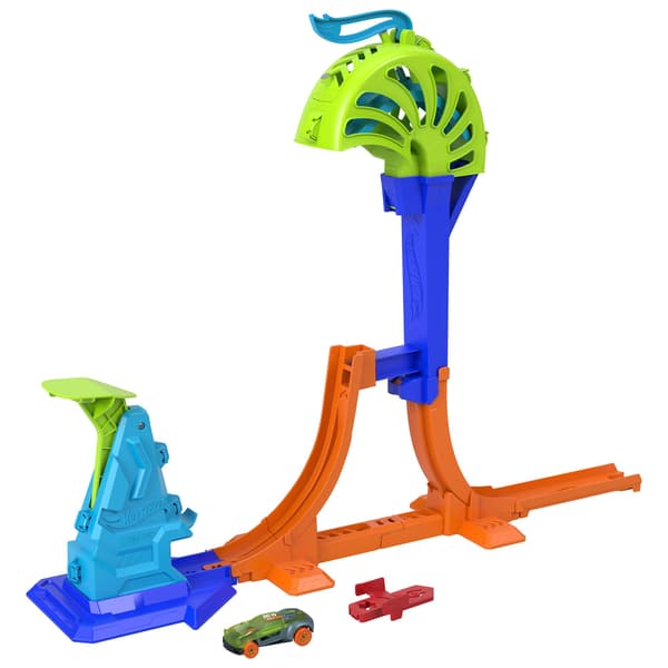Hot Wheels Vertical Slam -ratasetti autolla