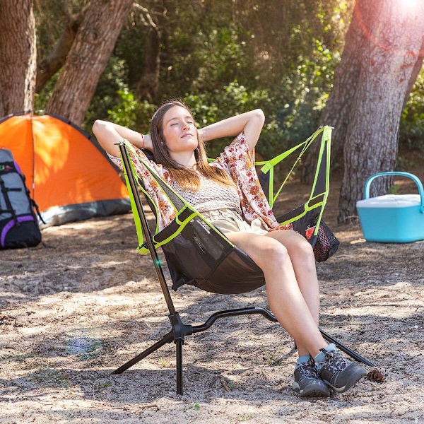 Kokoontaittuva retkeilytuoli keinulla Kamprock InnovaGoods