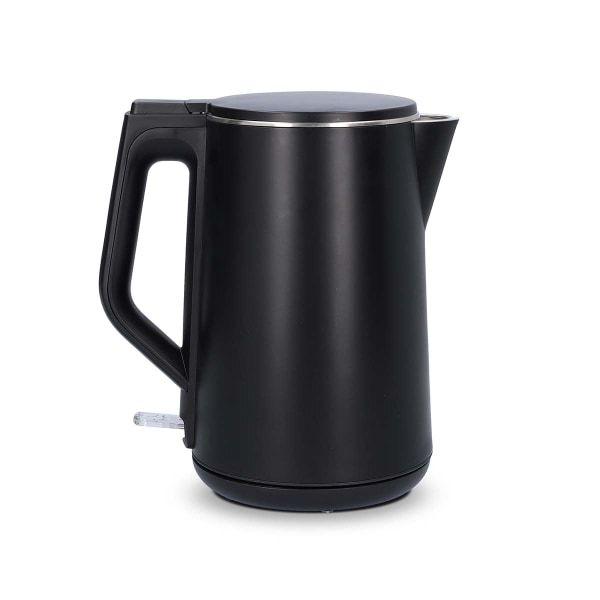 Vatten kokare | 1.5 l | Plast | Svart | Roterbar 360 grader | Dolt värmeelement | Strix® kontroll | Koka-tort funktion