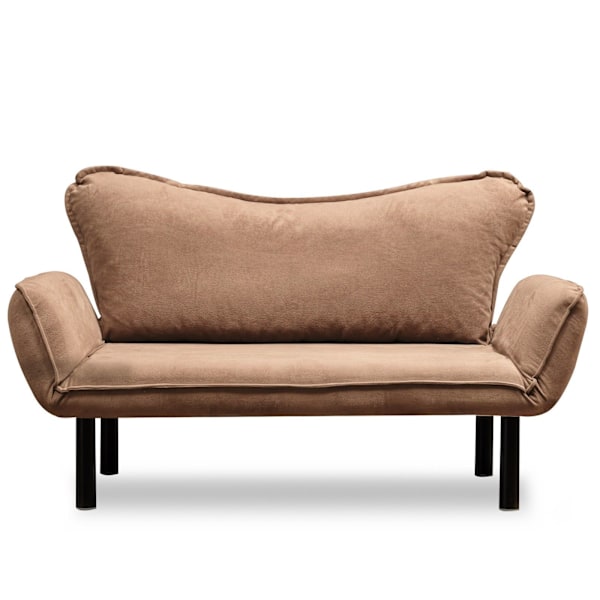 2-sæders sovesofa Chatto - lysebrun