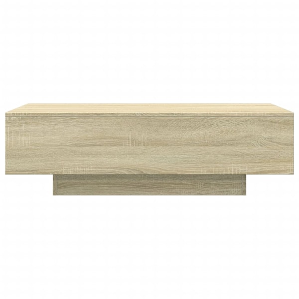 Soffbord sonoma ek 100x49,5x31 cm konstruerat trä