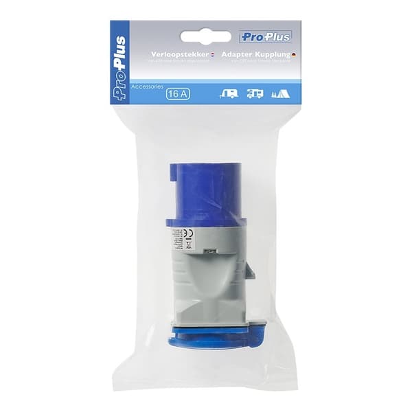 Adapter fra CEE til Schuko fatning
