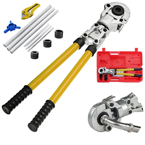 Rörpresstång, TH-backar 16–32 mm, 6-delat kit