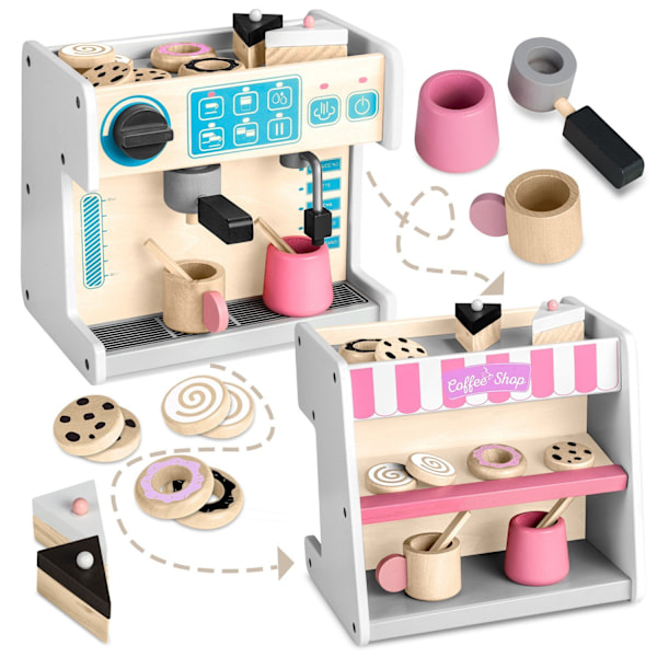 Ricokids 785101 hvid kaffemaskine med espressofunktion""