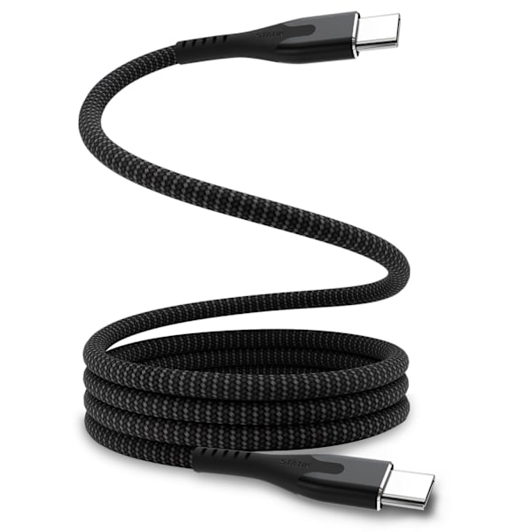 STATIK MagStack Magnetic Cable Pro USB-C till USB-C 1m Svart