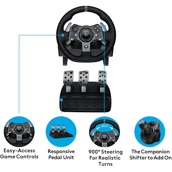 Logitech G920 Driving Force - rat-controller