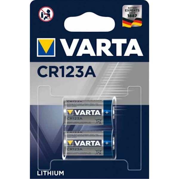 VARTA Lithium Cylindrisk batteri CR2