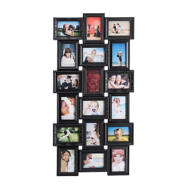 Collageramme til 18 billeder