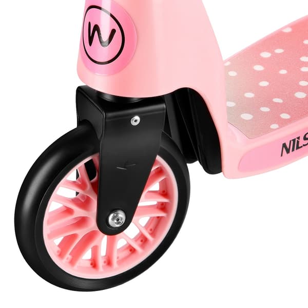 2-i-1 lyserød scooter til børn