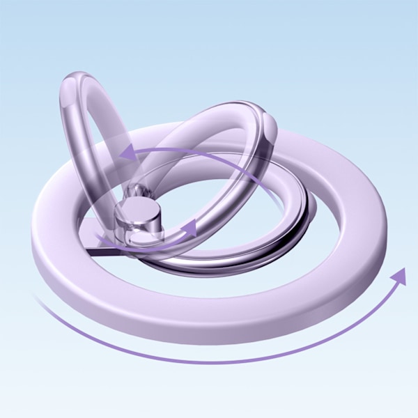 MagSafe magnetisk fingertelefonholder, lilla