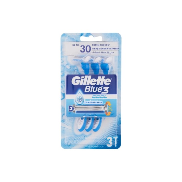 Gillette - Blue3 Cool - For Men, 3 pc