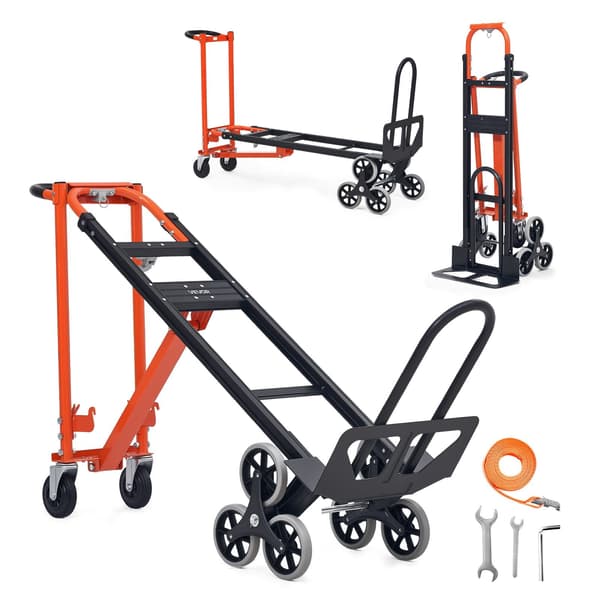 Trappevogn, 350 kg, Sammenklappelig 3-i-1 Cabriolet