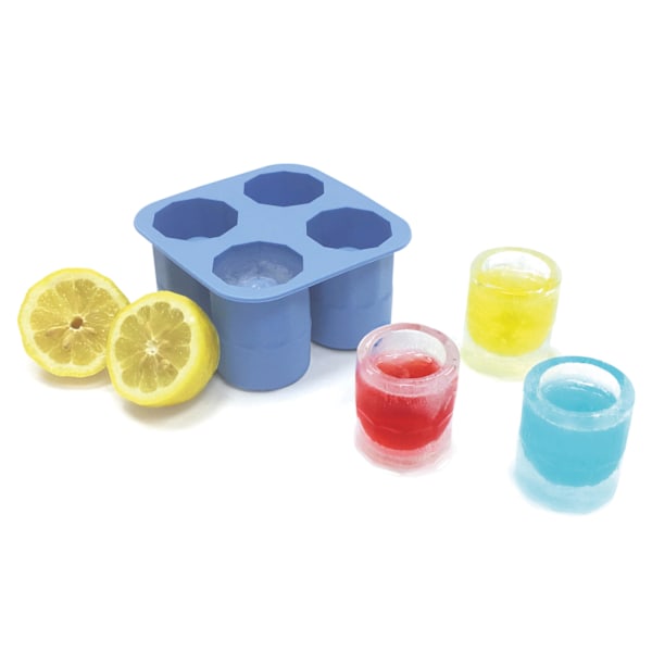 Silikoninen jääpalakone 4 x ICE SHOT LASIT