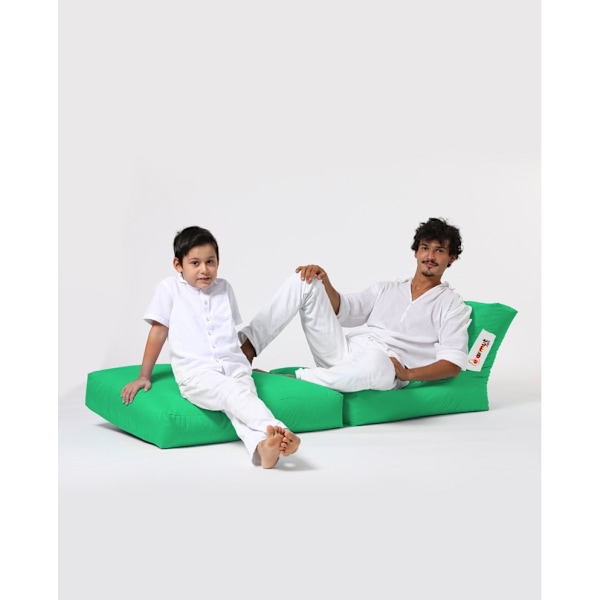 Garden Bean Bag Siesta Sovesofa Puf - Grøn