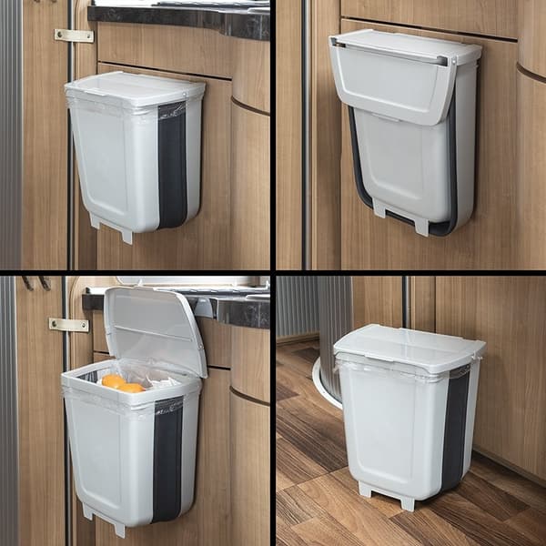 Affaldsspand 8L foldbar til campingvogn/autocamper