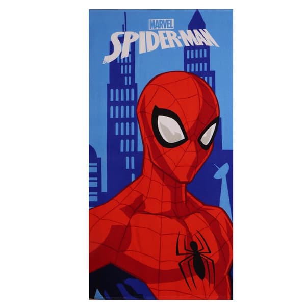 Marvel Spiderman handduk + väska + mössa set