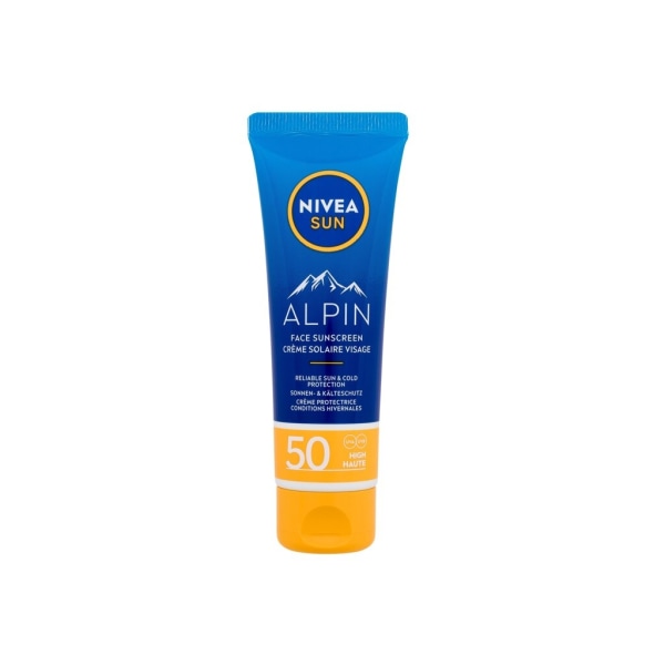 Nivea - Sun Alpin Face Sunscreen SPF50 - Unisex, 50 ml