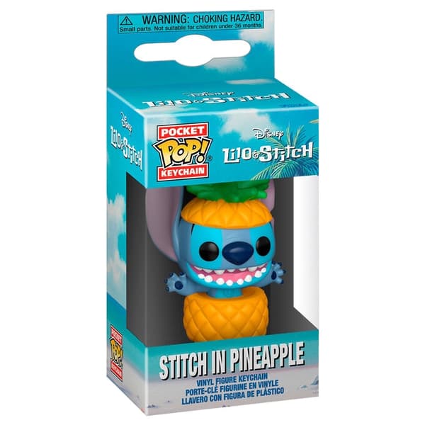 Taskumainen POP-avaimenperä Disney Lilo ja Stitch - Stitch in Pineapple