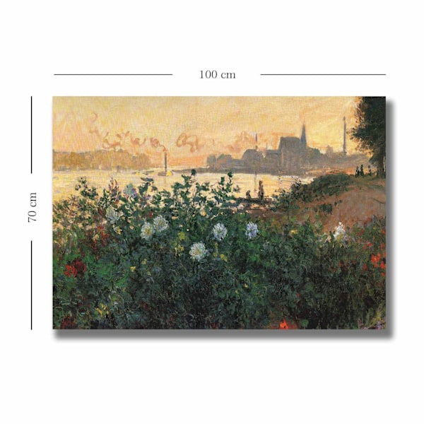 Koristeellinen kangasmaalaus 70100MONET022