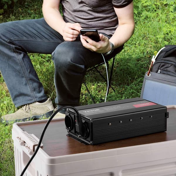 1500W modifierad sinusvågsväxelriktare, 12V-230V