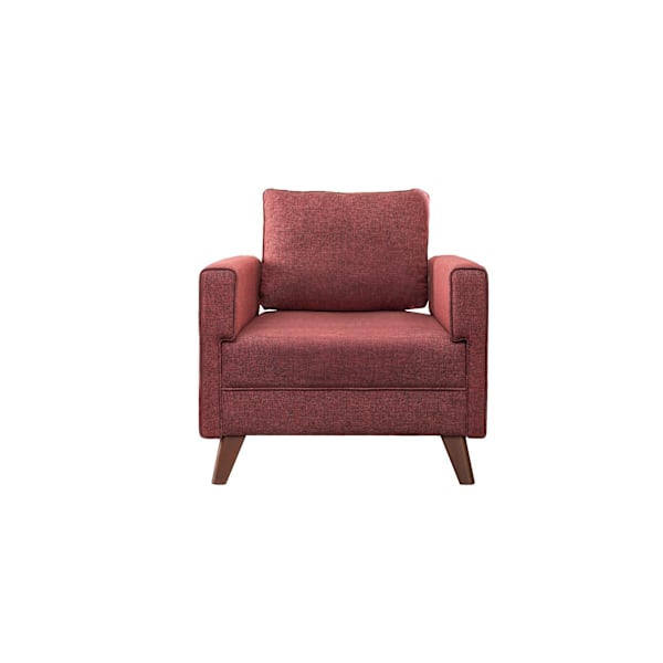 1-sædet Sofa Bella Lænestol - Claret Rød