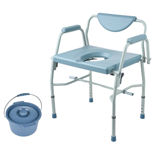 Sängbordsstol – Nedfällbara armstöd, 450 kg