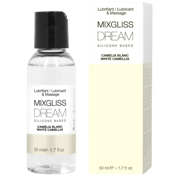Mixgliss - Dream White Camelia Silikonsmörjmedel 50 Ml