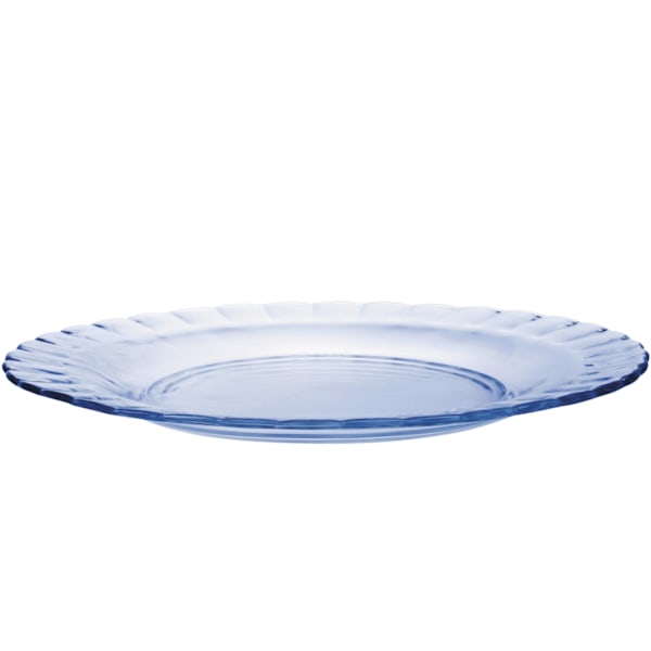 Duralex tallerken PICARDIE MARINE blå 230 x 20 mm - sæt med 6 stk.