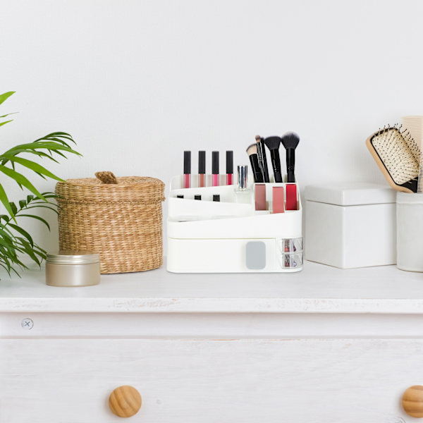 Make-up opbevaring med skuffe