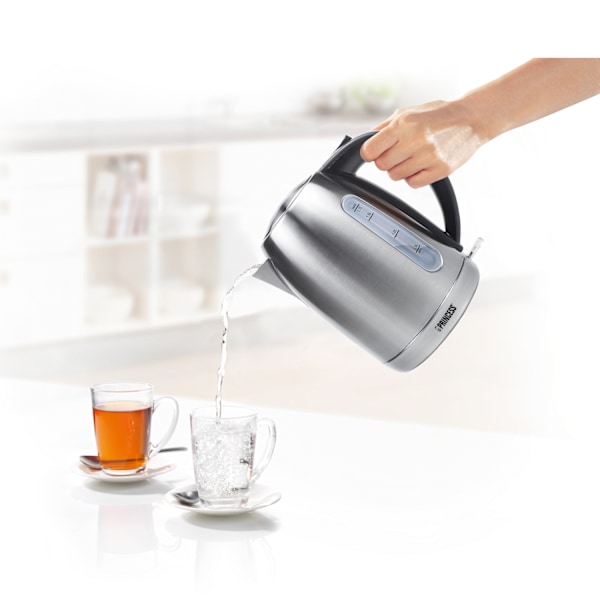 Vedenkeitin 1,7l Ruostumaton teräs 2200W 0,7m johto