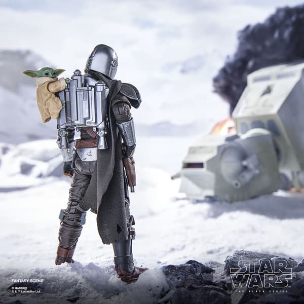 Star Wars Mandalorian & Grogu figur, 15 cm, samlerobjekt