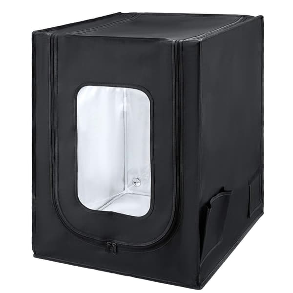 3D-printerkabinet, 600D Oxford, LED, 21,6x25,6x29,5 tommer