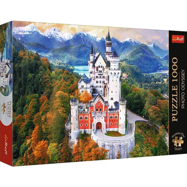 Neuschwanstein Castle 1000-bitars Premium Plus-pussel