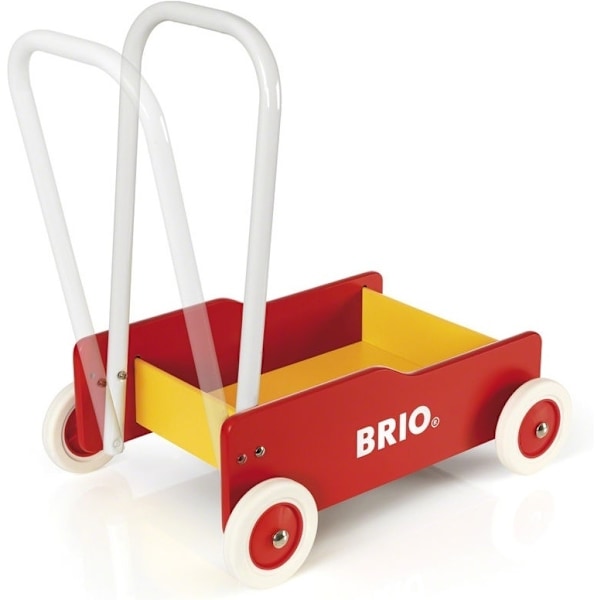 BRIO 31350 - Kävelyvaunu, väri punainen