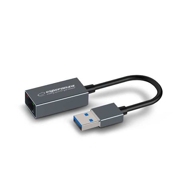 Esperanza Gigabit Ethernet 1000 Mbps sovitin Usb 3.0–Rj45
