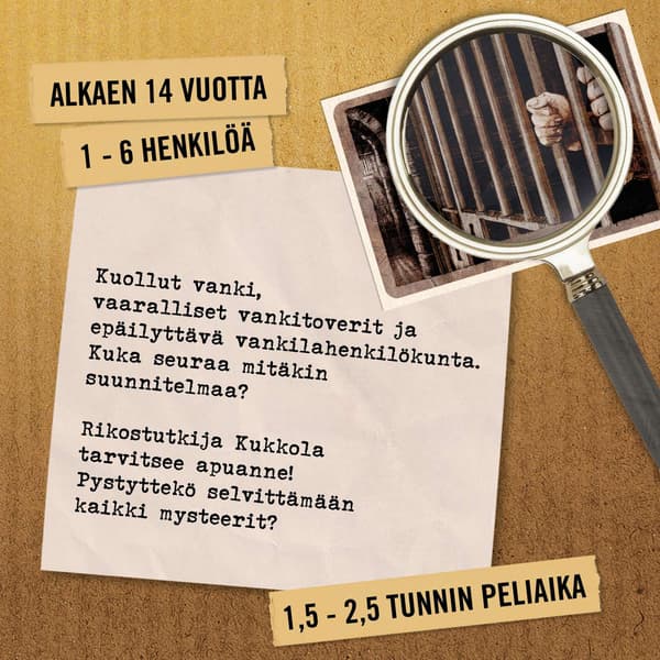 Gerningsstedsspil: Den perfekte plan, 1-6 spillere, 14+